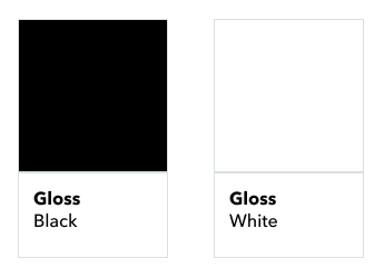 Krylon Black and White Color Swatches