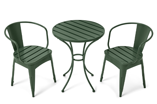 table and chairs
