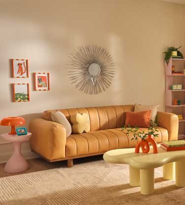 2026 Fall Color Collection colors in a living room setting