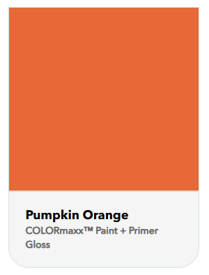 Pumpkin Orange color swatch