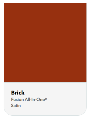 Brick color swatch
