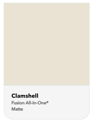 Clamshell color swatch
