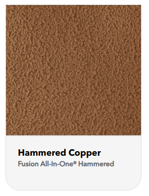 Hammered Copper color swatch