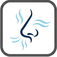 low odor nose icon