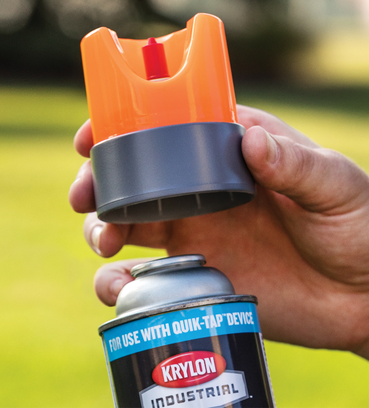 Krylon Industrial QUIK-TAP Tallboy Water-based Marking Paint