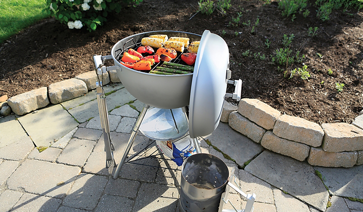 Spray Painting a Grill Project