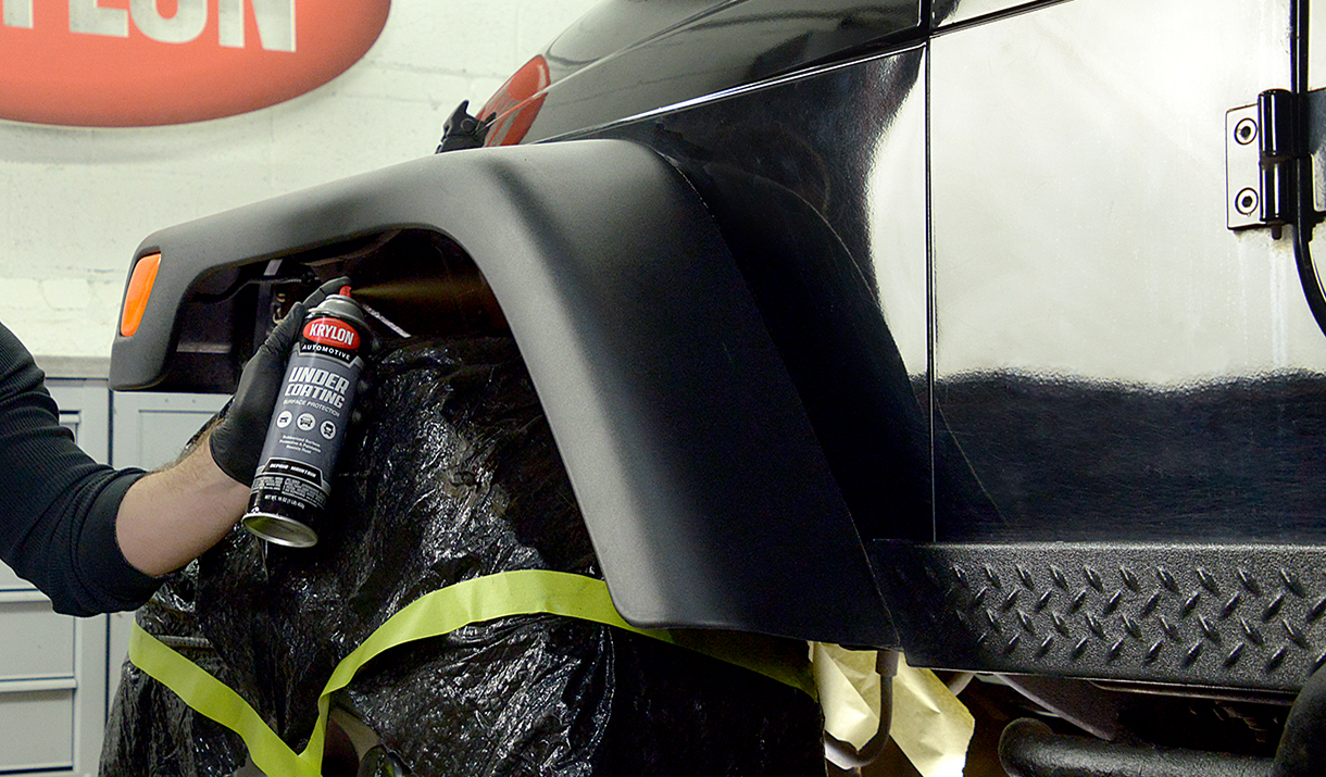 undercoating an automobile