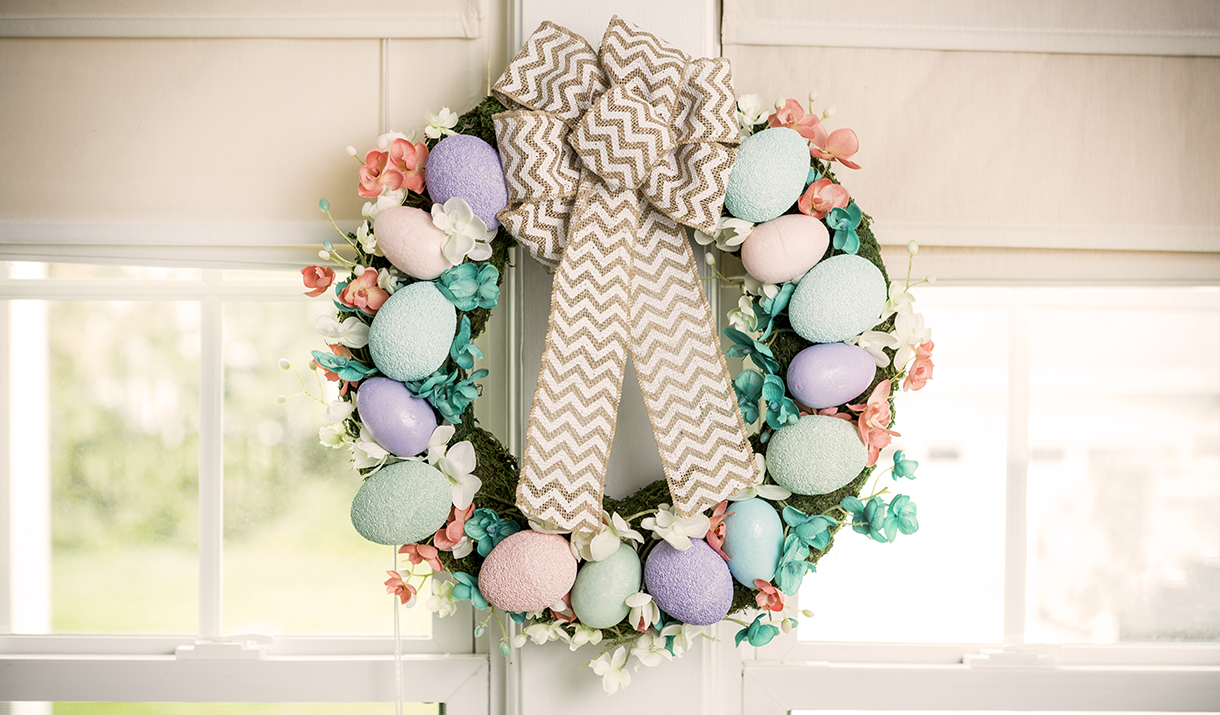 Easter wreath