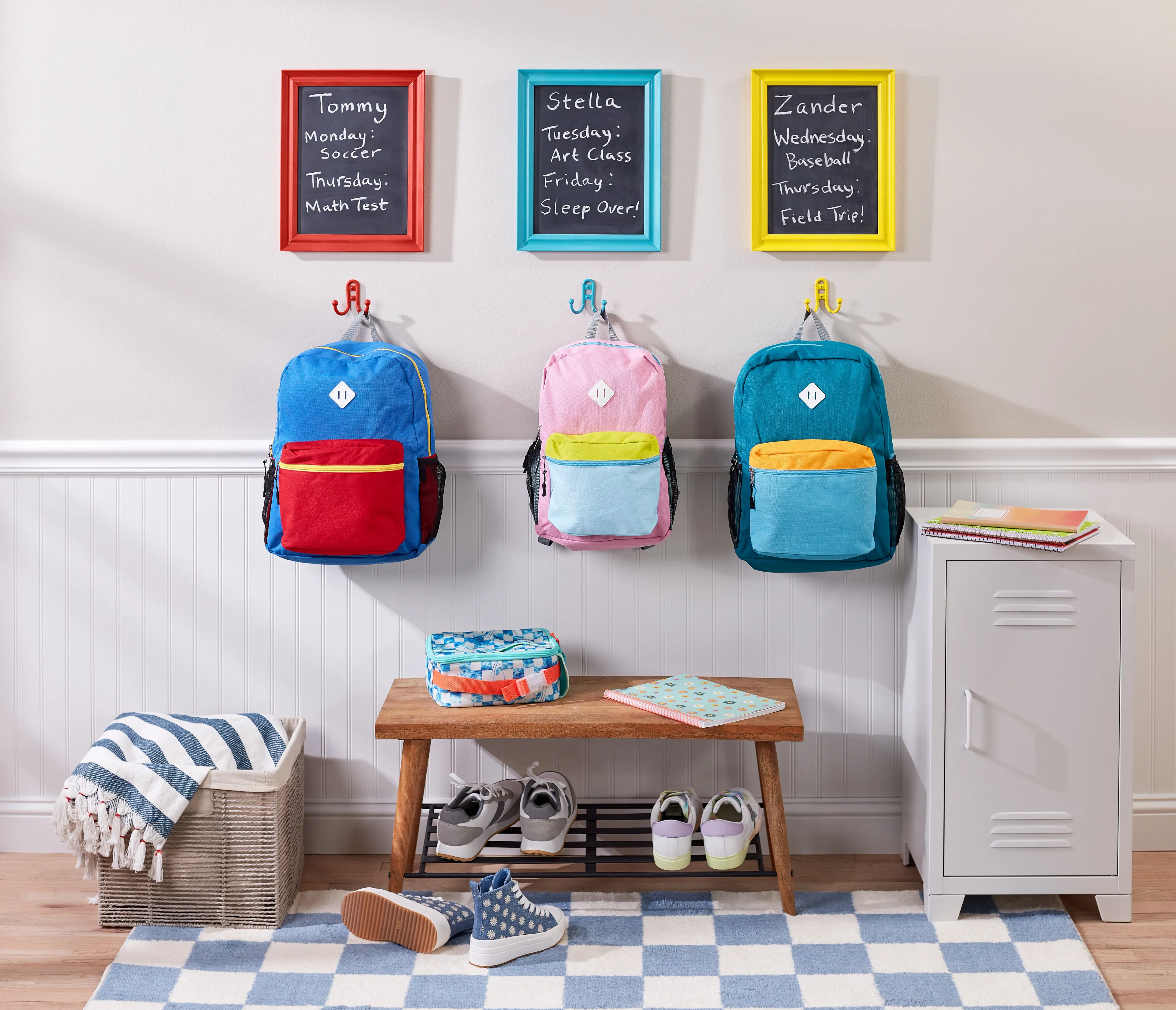 DIY Backpack Station