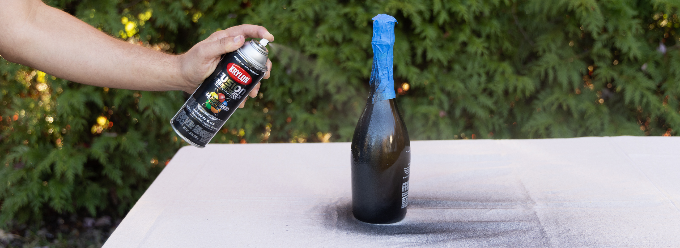 Spraying bottle