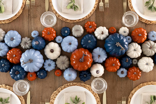 DIY Pumpkin Tablescape