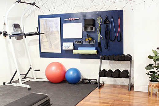 home gym organizer