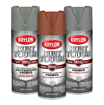 Krylon Rust Tough K09263008 Enamel Spray Paint, Gloss, Le