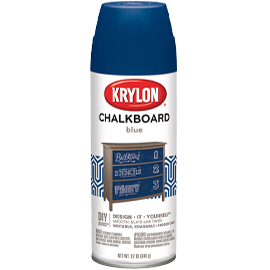 can Chalkboard spray paint in blue