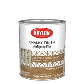 Krylon Classic White Water-Based Chalky Paint (1-Quart) in the